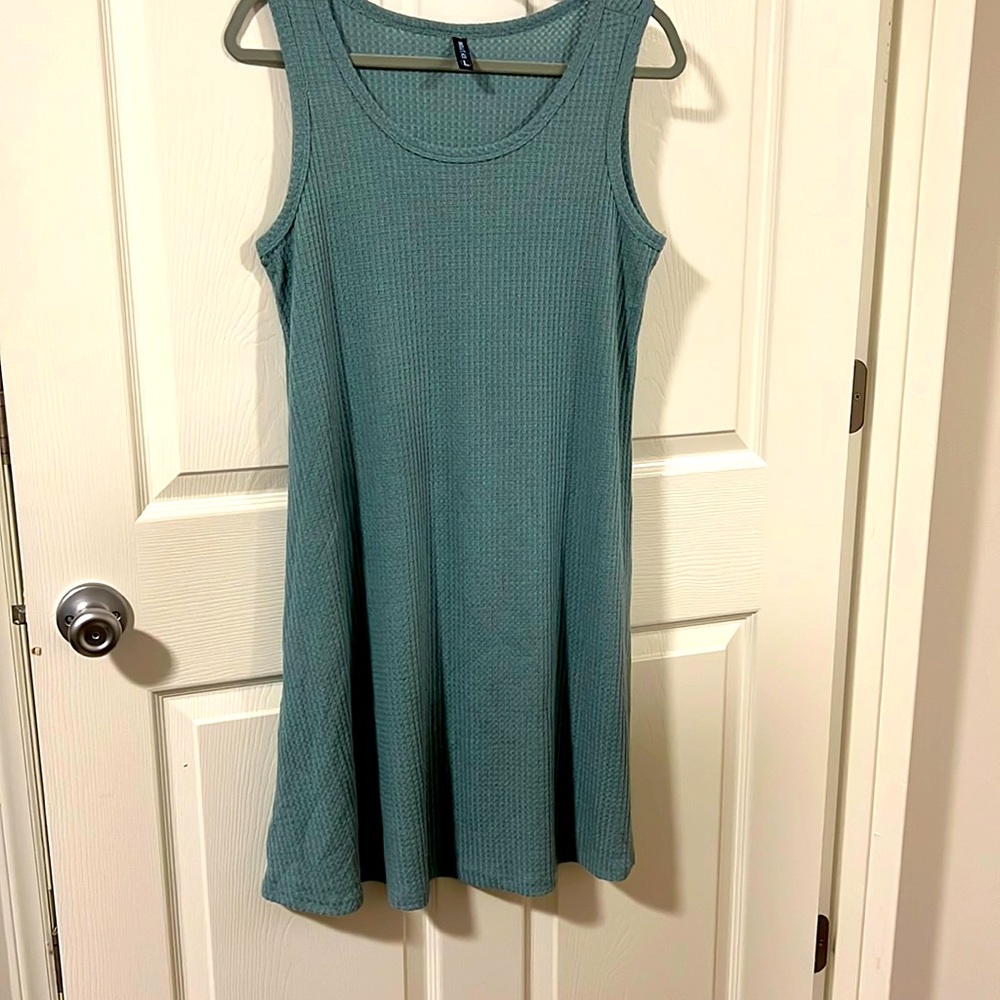 IWOLLENCE Waffle Knit Dress